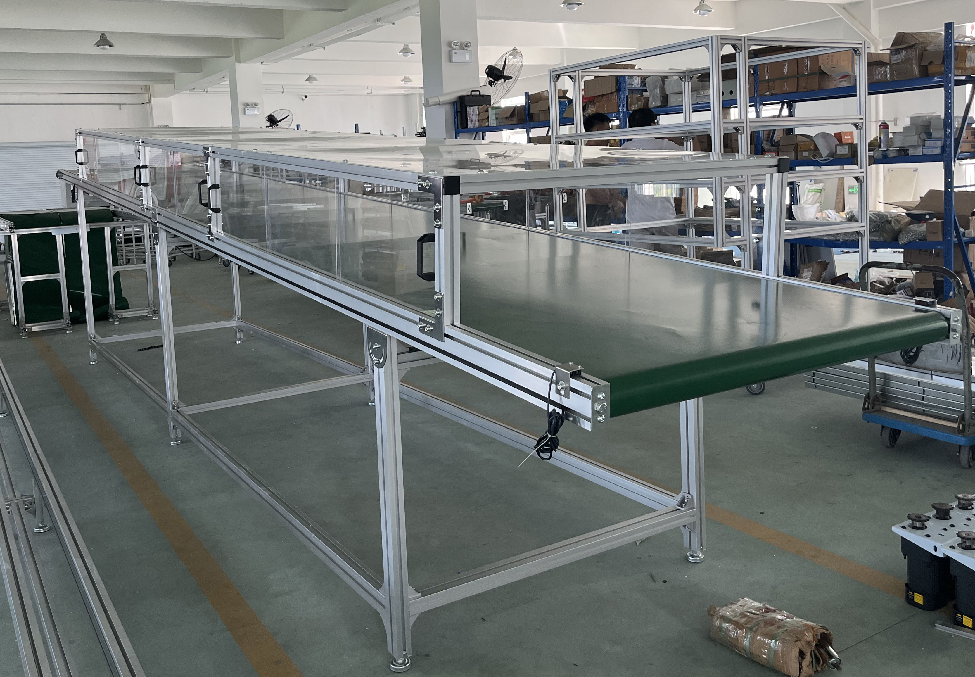 双层输送机流水线