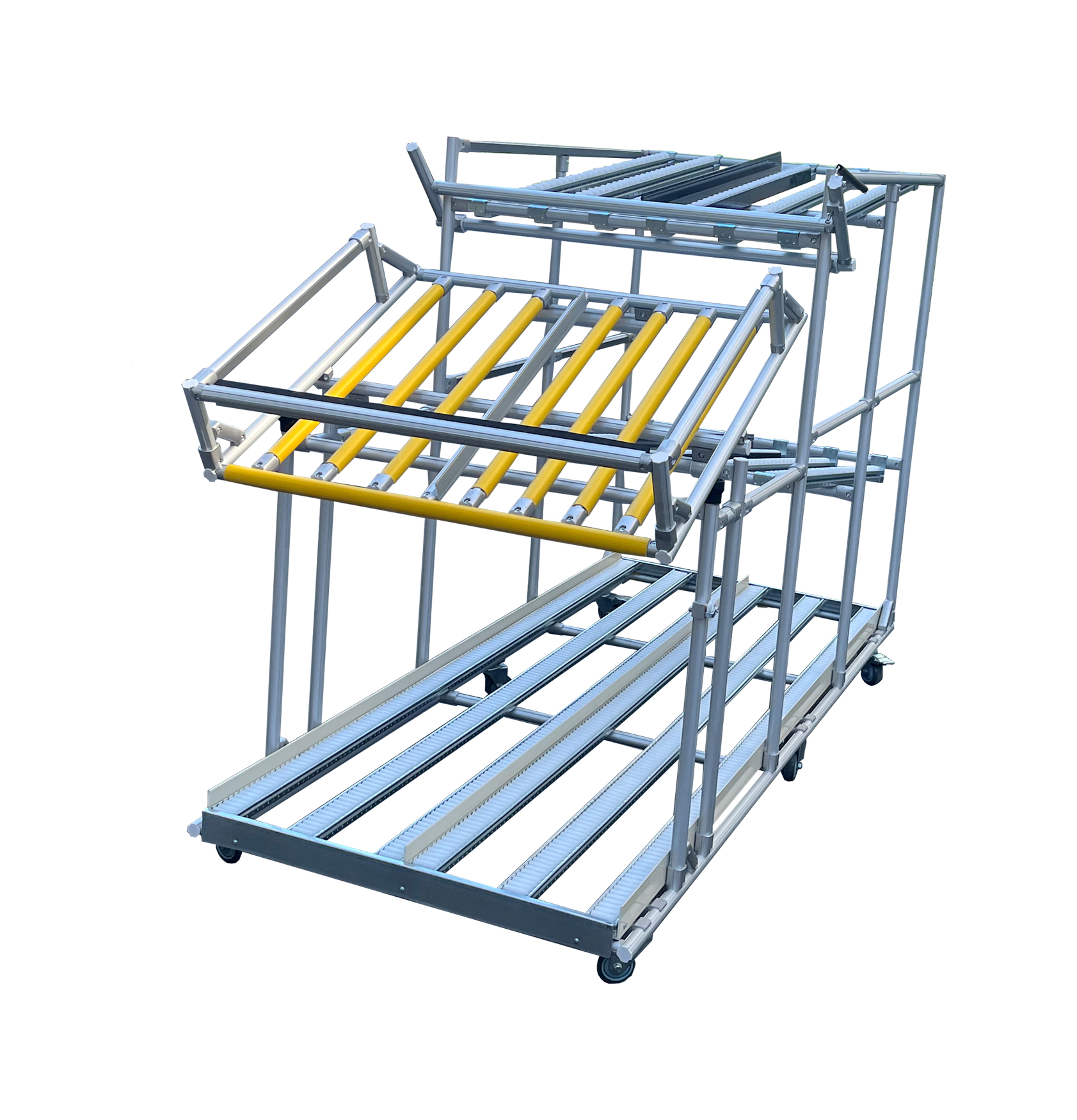 铝合金精益管流利条货架